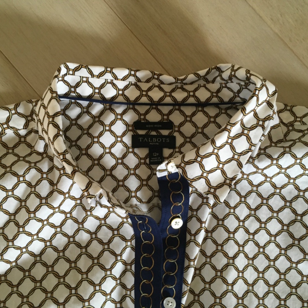 Talbots top - Picture 2 of 6